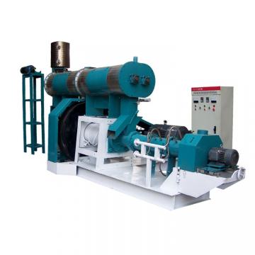 Double Screw Floating Fish Feed Making Machine , Aqua Feed Steam Extruder Equipment