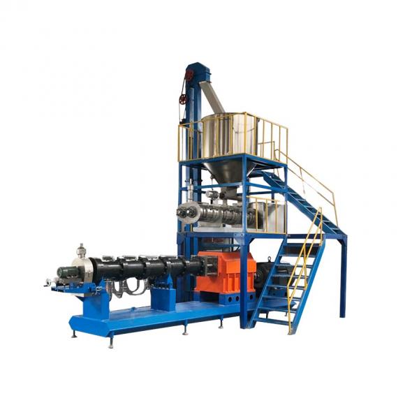 Complete line small extrusion pellet extruder dry wet dog food making machine
